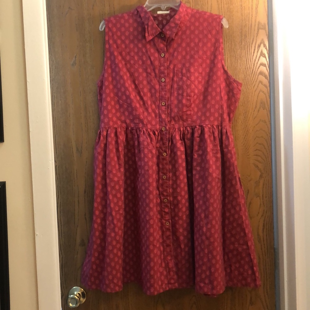 Mata Traders red print dress